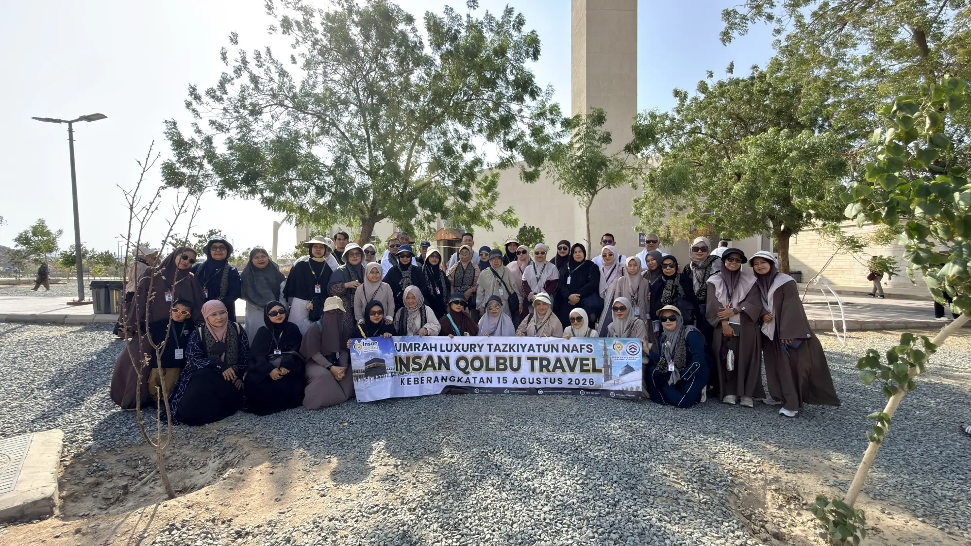 Masjid Bir Ali Dzulhulaifah tempat miqat jamaah dari Madinah